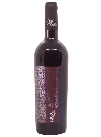 000 De Chipuri IE De Fintesti Merlot - Vin Rosu Sec 0.75l