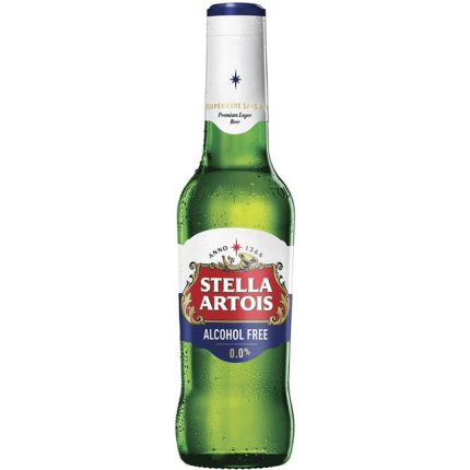 Bere Blonda Stella Artois 0.0% fara alcool, Sticla